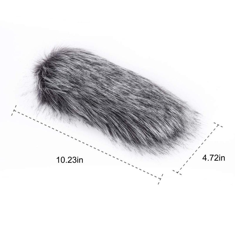 COMICA CVM-MF2 Outdoor Microphone Furry Windscreen Muff Professional Wind Cover Compatible with CVM-V30 LITE Shotgun Video Microphone - Image 5